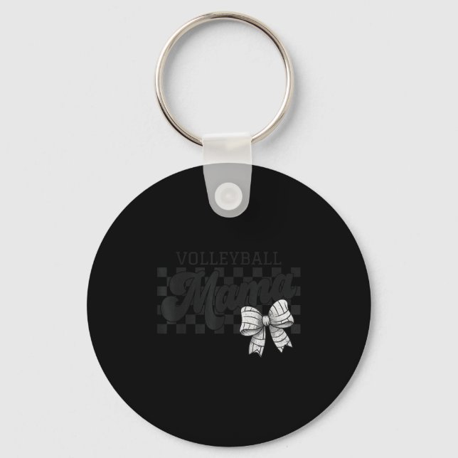 Chaveiro Arco de Voleibol Checado Mama Coquette (Frente)