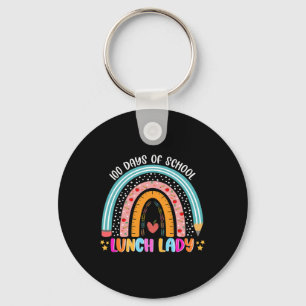 Chaveiro Arco-Íris 100 Dias De Almoço Escolar Lady Lover 10