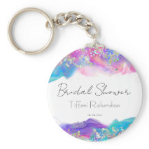 Arco-íris Divertido Moderno Tinta Alcoólica Glitte