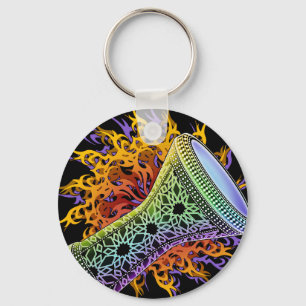 Chaveiro Arco-íris Doumbek tribal