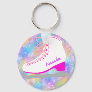 Chaveiro Arco-Íris Ice Skating Personalised Figure Skater