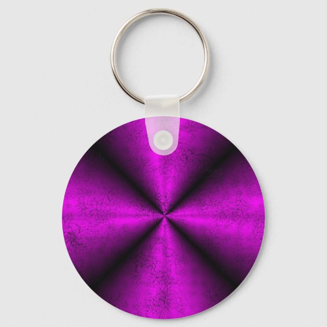 Chaveiro Arco-íris Preto Rosa em Elefante Couro Optik (Frente)