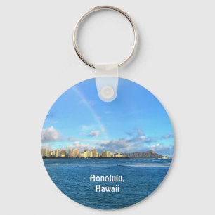 Chaveiro Arco-íris sobre Honolulu, Havaí