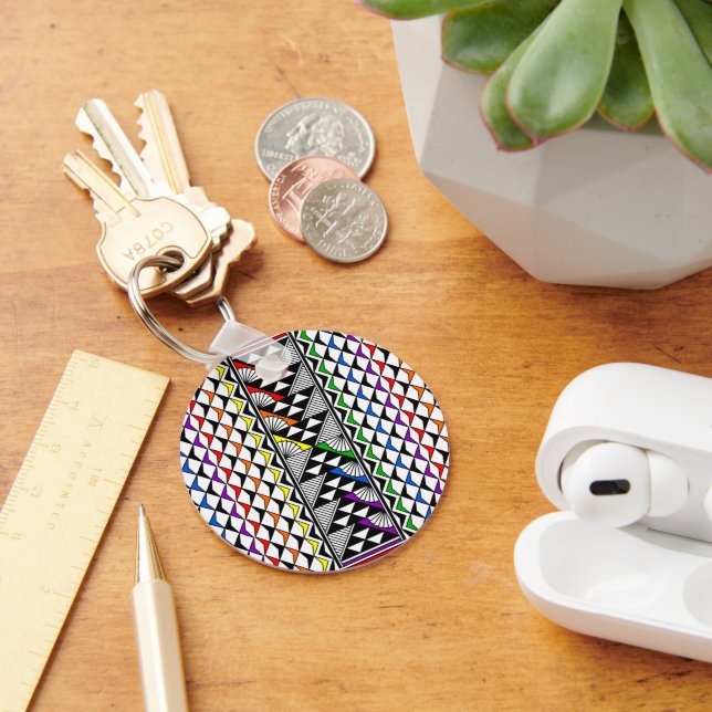 Chaveiro Arco-íris Sol e Chuva (Mesa)