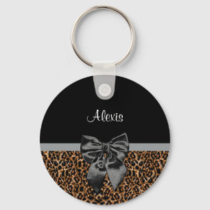 Chaveiro Arco preto elegante e nome do impressão à moda d