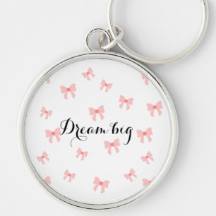 Chaveiro Arco rosa-chaveiro 'Dream big' bonito 🎀