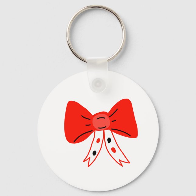 Chaveiro arco vermelho forma caneca design (Frente)