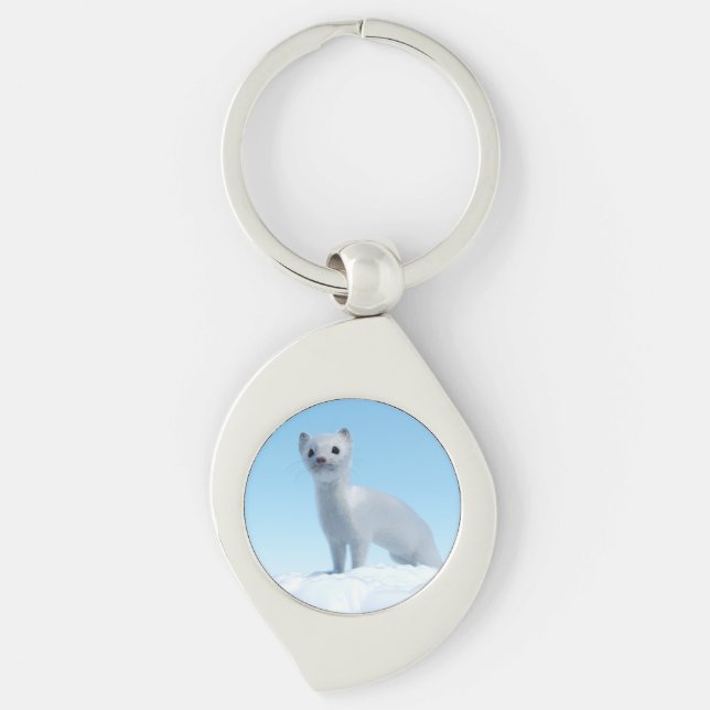 Chaveiro Arctic Weasel Charm (Frente)