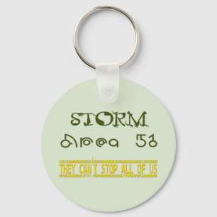 Chaveiro Área 51 da tempestade