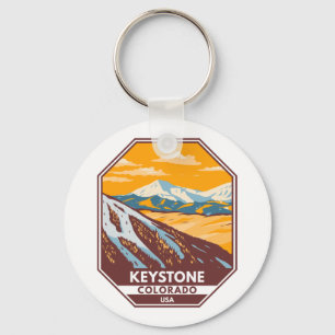 Chaveiro Área de Esqui de inverno de Keystone Colorado
