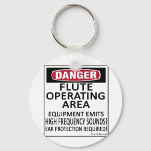 Chaveiro Área de funcionamento da flauta