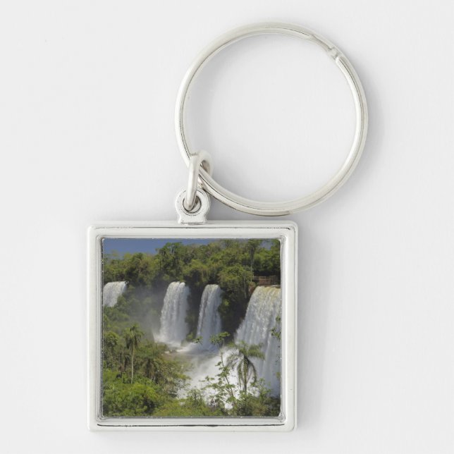 Chaveiro Argentina, Cataratas do Iguaçu ao sol. (Frente)