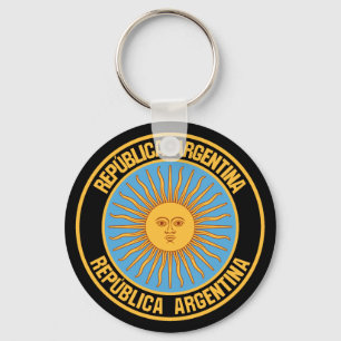 Chaveiro Argentina Round Emblem
