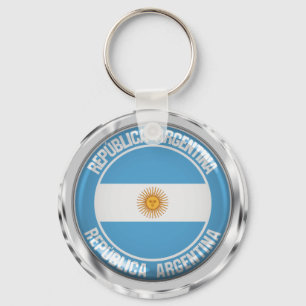 Chaveiro Argentina Round Emblem