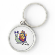 Argola de Chave Redonda com Caracol-Presente para