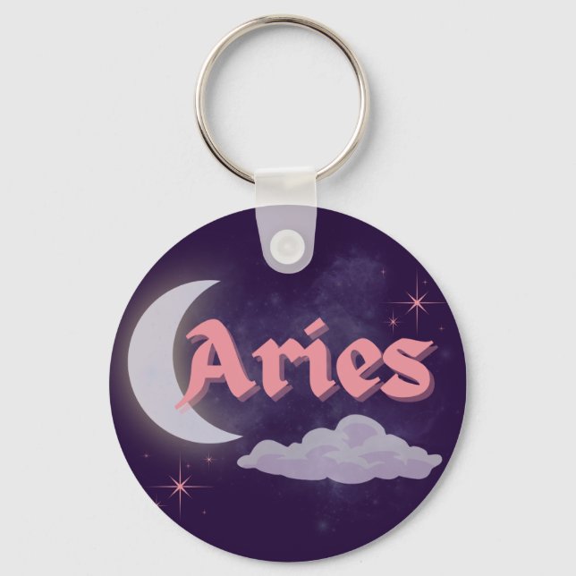 Chaveiro Aries Celestial - Estrelas da Nuvem Sonhadora Cele (Frente)