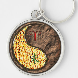 Chaveiro Aries & Earth Goat