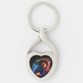 Chaveiro Aries Sinal de Estrela Zodiac - Sem Texto - Chavei