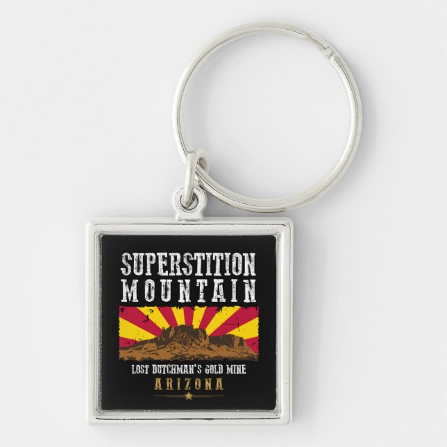 CHAVEIRO ARIZONA DE MONTANHA DE SUPERSTIÇÃO (Frente)