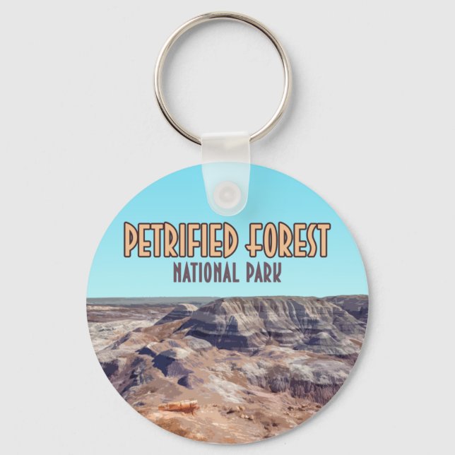Chaveiro Arizona do Parque Nacional da Floresta Petrificada (Frente)