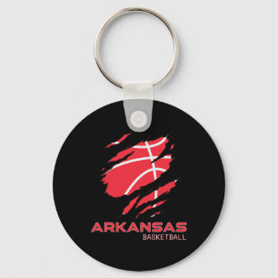 Chaveiro Arkansan Hoops Fan Souvenir Gift Ar Arkansas Byske