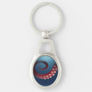 Chaveiro Arm Octopus, Monstro do Mar, Tentacle Suckers, ná