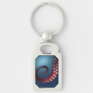 Chaveiro Arm Octopus, Monstro do Mar, Tentacle Suckers, ná
