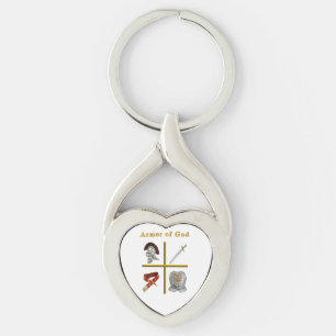Chaveiro Armadura de Deus