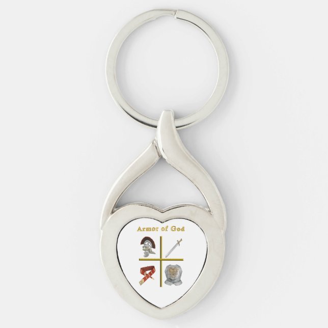 Chaveiro Armadura de Deus (Frente)