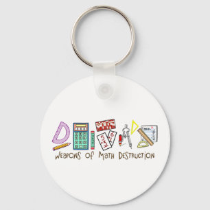 Chaveiro Armas De Destruição Matemática
