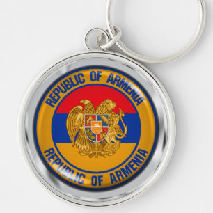 Chaveiro Armênia Round Emblem