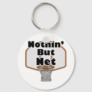 Chaveiro aro de basquete sem rede