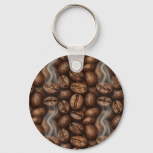 Chaveiro Aroma de Vapor de Grãos de Café Frescos Torrados