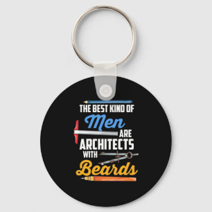 Chaveiro Arquitetos masculinos com barbas