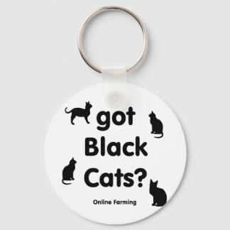 Chaveiro arranjei gatos pretos