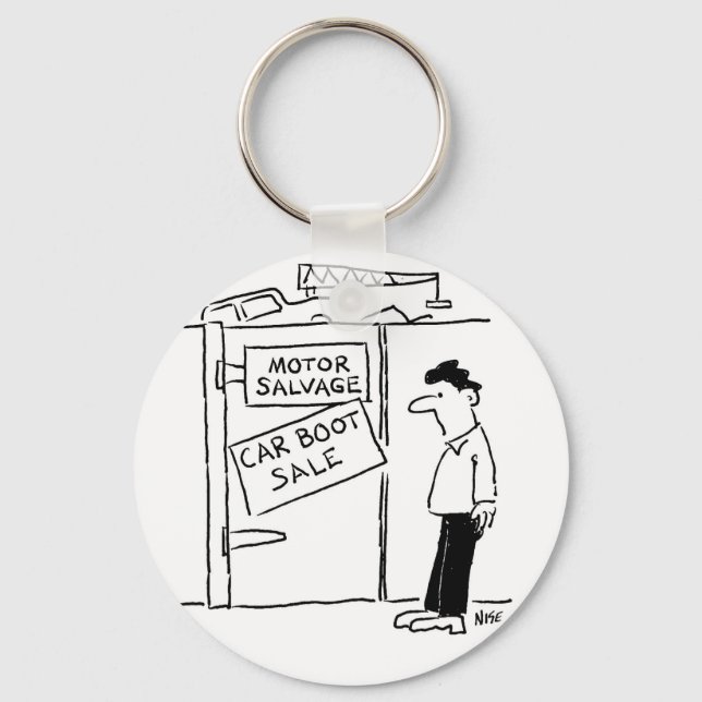 Chaveiro Arranque de Carro Vendido em Cartografia de Scrapy (Frente)