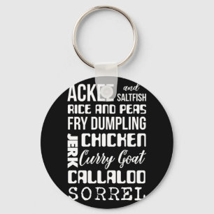 Chaveiro Arroz De Ackee De Saltfish E Ervilha De Erva