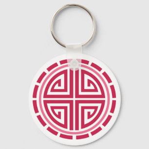 Chaveiro Art Deco Circle