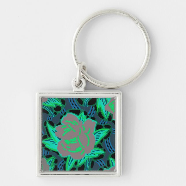 Chaveiro Art Deco Design nº 10 em Sunshinedazzle (Frente)