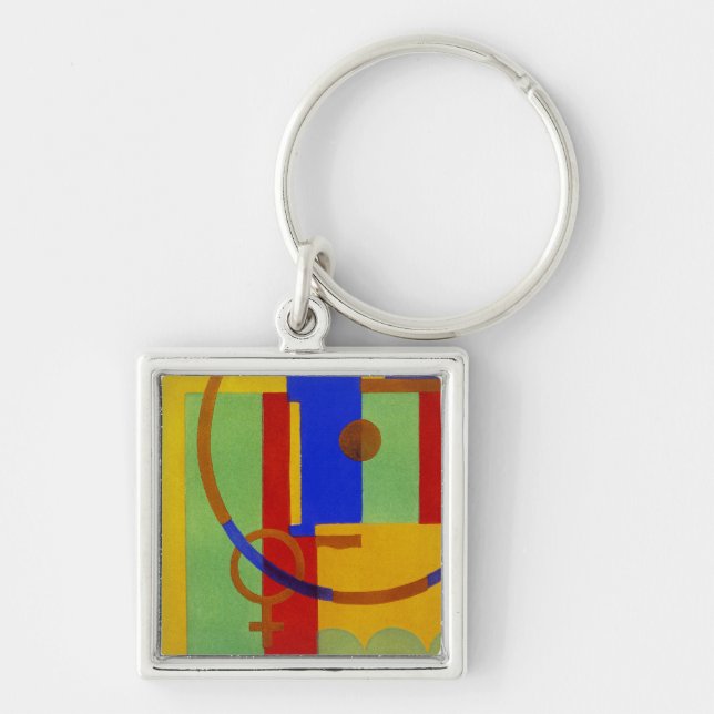 Chaveiro Art Deco Design nº 11 @ Emporio Moffa (Frente)