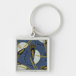 Chaveiro Art Deco Design nº 7 em Sunshinedazzle