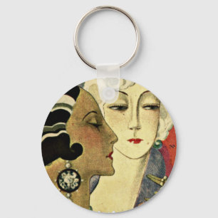 Chaveiro Art Deco Ladies
