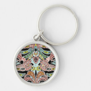 Chaveiro Art Nouveau padrão #8