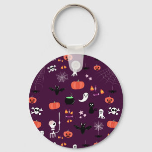 Chaveiro Arte Assustadoramente Fofa de Halloween