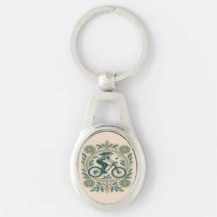 Chaveiro Arte Cíclica Feminina Inspirada Na Natureza - Boho