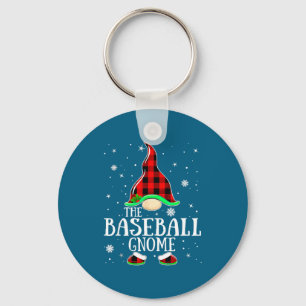 Chaveiro Arte Correspondente ao Gnome de Beisebol com Xadre