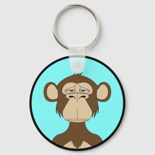 Chaveiro Arte Cripto Macaco BAYC