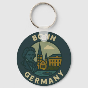 Chaveiro Arte da Cidade de Bonn Alemanha