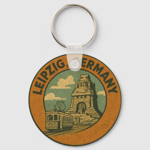 Chaveiro Arte da Cidade Leipzig Alemanha