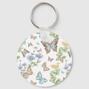 Chaveiro Arte de efeito borboleta